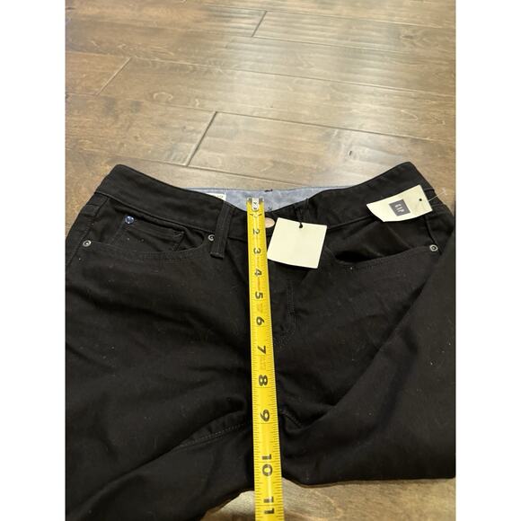 GAP 1969 Long and Lean Womens Black Flare Denim Jeans Size 26/2 NWT NEW - Picture 10 of 11